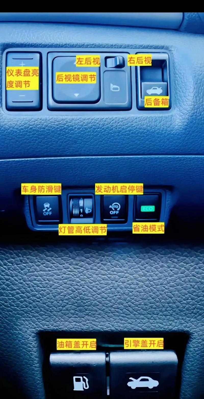 日产蓝鸟内部功能介绍(日产蓝鸟使用教程)